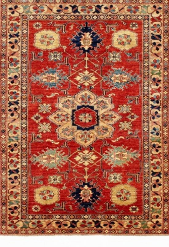 Tappeto orientale annodato a mano