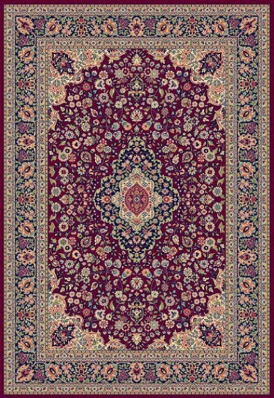 Tappeto orientale annodato a telaio meccanico